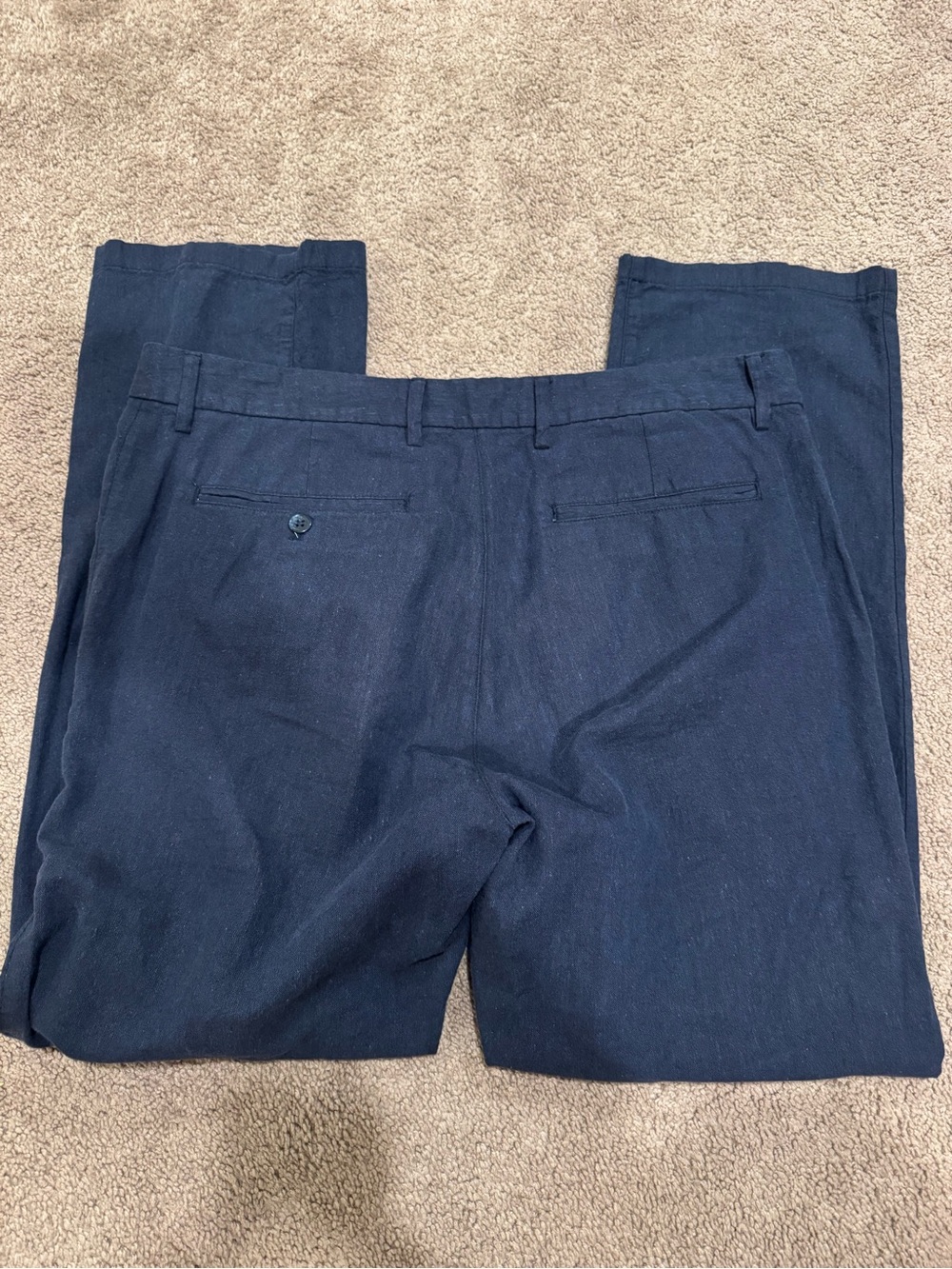 Old Navy Men's Navy Blue Chino Pants